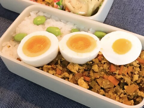 【木綿豆腐で】超簡単♡おいしいドライカレー